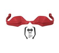 Protector del Manillar Paramanos de Motocicleta compatibles con Benelli TRK702 TRK702X TRK 702 702X 2022 2023, protección Parabrisas guardamanos para Moto(Handguard Red)