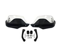 Protector del Manillar Paramanos de Motocicleta compatibles con BMW RNINET R NineT NINET R9T 9 T Pure Racer Scrambler 2014-2024 guardamanos para Moto(Black Clear Set)