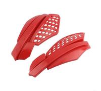 Protector del Manillar Paramanos para Motocicletas versátiles para Protector de Manos guardamanos para Moto(Red)
