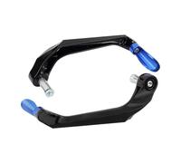 Protector del Manillar Paramanos universales para Motocicleta, Protector de Embrague para Motocross, 7/8" (22 mm) guardamanos para Moto(Blue)