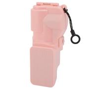 Protector del Objetivo de la Cámara Portátil, la Prueba de Polvo Evita Que Rascara la Cubierta Completa para la Cubierta para el Bolsillo 3 para Viajar Al Aire Libre (Pink)