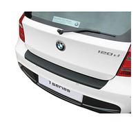 Protector del parachoques trasero ABS compatible con BMW Serie 1 E87 3/5 puertas 'M-bumper' 2004-2011 Negro