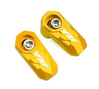 Protector del Sensor Rueda Protector del Sensor ABS De La Rueda Delantera Y Trasera para Yam&AHA YZF R3 R6 R7 R9 R125(Gold)