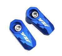 Protector del Sensor Rueda Protector del Sensor ABS De La Rueda Delantera Y Trasera para Yam&AHA YZF R3 R6 R7 R9 R125(Blue)