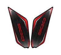 Protector del tanque Pegatina De Tanque De Combustible Para Motocicleta, Calcomanías Protectoras De Tapa De Gas Y Aceite Para Kawasaki Z900 2021 (Color : Rojo, Tamaño : B)