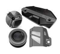 Protector Del Tapón De Llenado De Aceite Del Depósito Maestro Del Cilindro De Líquido De Freno De Motocicleta Para Z900 2017-2025 YTdhfDGJ(4-Grey)