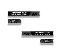 Protector Depósito Adhesivo para Carenado Lateral De Motocicleta para R1300GSA, R 1300GSADV, R 1300 GS Adventure 2025, Kit De Decoración De Resina. Antideslizante(Negro)