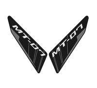 Protector Depósito Adhesivo para El Depósito De Combustible La para Yamaha MT-07 (2014-2017). Protector Lateral Decorativo Tanque Pegatina Almohadilla