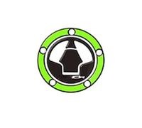 Protector Depósito Adhesivo para Motocicleta, Almohadilla Lateral para Depósito De Combustible, Emblema para Kawasaki para Ninja para ZX-10R 2019-2021 Antideslizante(Verde,X-3)