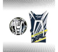 Protector Depósito Adhesivo para Motocicleta, Almohadilla Lateral para Depósito De Combustible, para S1000XR S1000 XR 2020-2025 Antideslizante(Azul,X-1)
