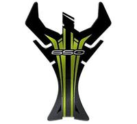 Protector Depósito Adhesivo para Motocicleta para Kawasaki para Z650 2021, Protector Lateral del Depósito De Combustible, Adhesivos Y Calcomanías. Antideslizante(Verde)