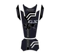 Protector Depósito Adhesivo para Motocicleta, Protector Lateral del Depósito De Combustible para B&MW F900GS F 900 GS Adventure 2024. Antideslizante(Negro,X-5)