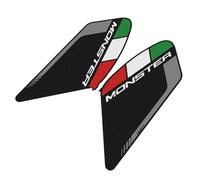 Protector Depósito Compatible Con Ducati Para Monster 1200 2014 2015 2016 2017 2018 2019 2020 2021 Etiqueta Protectora Almohadilla Tanque Lateral Antideslizante Motocicleta