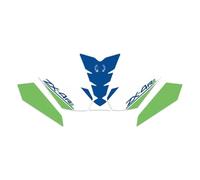 Protector Depósito Kit De Pegatinas De Protección Para Tanque De Combustible Para Kawasaki Para ZX4R 4RR, Accesorios Modificados Para Motocicletas, Pegatinas De Modificación De La Moldura De La Almoha