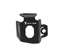 Protector depósito líquido Freno Trasero para MT07 MT09 MT03 MT10 MT25 MT125 Motocicleta Depósito De Líquido De Freno Trasero Cubierta Protectora Protector De Tanque De Aceite Protectio