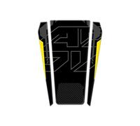 Protector Deposito Moto Compatible Con X-ADV Para 750 Para XADV-25-001 2025 Calcomanía De Protección De Columna Central De Motocicleta De Resina 3D Esmerilada(Shape-B)