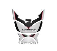Protector Deposito Moto Pegatina Para Depósito De Combustible Motocicleta Para DUCATI MULTISTRADA MTS 1200, Calcomanías Decorativas Para El Gasolina Adhesivo Tanque Decoración(Color2)