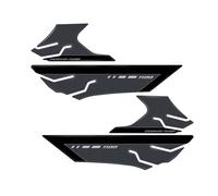 Protector Deposito Motocicleta Pegatinas 3D para Tanque de Combustible para Ho&nda NT1100 NT 1100 2022-2023, Kit de protección para Aceite y Gas.