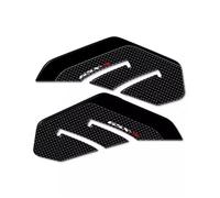 Protector Depósito Pegatinas Laterales para Depósito De Combustible De Motocicleta para Suzuki GSX-S 750 2016-2020, Kit De Pegatinas Protectoras De Resina. Antideslizante(Negro 2)
