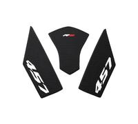 Protector Depósito Protector De Depósito Combustible para Motocicleta para Aprilia RS457 RS 457 2024 2025 2026 Gasolina Lateral Adhesivo Goma Antideslizante Tanque Pegatina Almohadilla