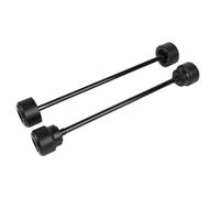 Protector Deslizante De Chasis para CFMOTO 675SR-R 675SS 675NK 675 SR-R SR SS NK Protección del Basculante Trasero Y Deslizador De Horquilla De Eje Delantero Protección contra Caídas(Negro 4)