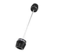 Protector Deslizante De Horquilla para Eje De Rueda Delantera Y Trasera De Motocicleta, Protección contra Caídas para MT07 FZ-07 FZ07 2018-2023 Protección contra Caídas(Titanio,Trasero)