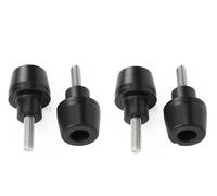 Protector Deslizante De Horquilla Y Guardabarros para Marco Motocicleta para Yamaha MT09 MT07 MT01 YZF R7 R6 R1 R1M FZ8 FZ1 FJR1300(4pcs Black)