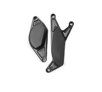 Protector Deslizante De La Cubierta del Estator del Protector del Choque del Motor De La Motocicleta para GSR600 GSR400 GSR750 GSR 600 400 750(Negro)
