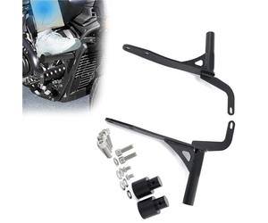 Protector Deslizante del Chasis Motor para Scout 2025+ Acero Negro para Motocicleta Estriberas De Carretera Kit para El Piloto