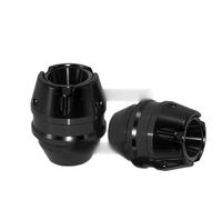 Protector Deslizante del Marco del Tubo de Escape para SYM MAXSYM 600i TL500 DRG158 FNX150(Front Black-a)