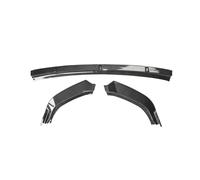 Protector Difusor Accesorio Exterior para Nissan para Qashqai 2019 2021 2022 2023 Kit Carrocería Parachoques Delantero Divisor Alerón Parachoques(Carbon Fiber Pattern)