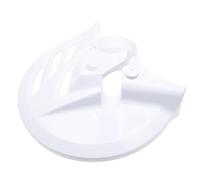 Protector Disco Freno Cubierta Protectora de Disco de Freno Compatible con Honda CRF 250R, 250RX, 250X, 450L, 450R, 450RWE, 450RX y 450X.(White)