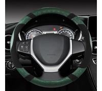 Protector En Forma De O para Volante Coche Accesorios Cubierta Interior Rueda para SX4 para S-Cross para Vitara para Aerio para Liana(Green)