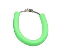 Protector Escape Moto Ajuste para accesorios de moto cross Protector silicona Anti-caliente 250 350 450 500 CC escape ovalado para motocicleta puede cubrir Motocicleta Escudo térmico(Green)