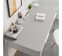 Protector Escritorio Infantil Grueso Y Antideslizante,40x60cm 50x120cm Desk Mat Para La Oficina Y El Hogar,Tapete Mesa Escritorio Para Escribir Protección Ocular Y Reducción Del Ruido(Gray,40x100cm)