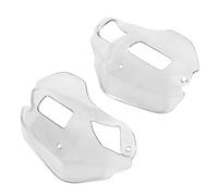 Protector Extensión para Paramanos De Motocicleta para XL750 Transalp 2023-2024 Protector De Parabrisas Y Manillar Guardamanos Escudo(Transparente)