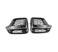 Protector exterior para rejilla de faros antiniebla delanteros, compatible con BMW X3, G01, X4, G01, G02 y G08 (2018-2020, sin orificio para faros antiniebla)