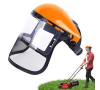 Protector facial transparente, para el trabajo - Anti-vaho Clear Lightweight Hat Deckung para el trabajo industrial en el cuidado de la salud, jardín de reparación de automóviles