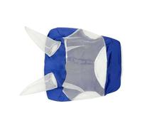 Protector Facial ventilado del poliéster sin mosquitera Lavable fácil del Caballo de la restricción
