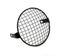 Protector Faro Cubiertas Universal 6.5 "Motocicleta Impermeable Protección Malla Protector De Parrilla Lámpara Frontal Cubierta Rejilla Faro Cubierta Acrílica(1)