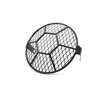 Protector Faro Moto Cubierta Universal Faros Motocicleta 7" Protector Parrilla Malla Accesorios Cubierta Rejilla Lámpara Frontal Rejilla Faro(6)