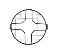 Protector Faro Moto Universal Montaje Metal para Motocicleta Máscara Parrilla Protector Malla para Faro Lámpara Luz para 7 Pulgadas Cubierta Rejilla Faro Delantero(2)