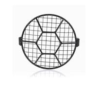 Protector Faro Moto Universal Montaje Metal para Motocicleta Máscara Parrilla Protector Malla para Faro Lámpara Luz para 7 Pulgadas Cubierta Rejilla Faro Delantero(1)