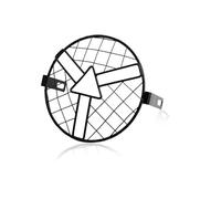 Protector Faro Moto Universales Resistentes Al Desgaste para Motocicleta Cubierta Lámpara Luz Vintage Protector Faro Parrilla Retro Accesorios Rejilla Faro Delantero(10)