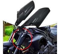 Protector Fork Shock ER-6N 12-16 Textura Carbono | Textura carbono, deportivo, cubre horquilla delantera, material ligero y durable(Matte black)