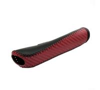 Protector Freno Manual Coche para fácil Protector Freno Manual(Red carbon+black+red)
