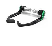 Protector Guardamanos para Ducati para Streetfighter 848 2012-2016 UP Protector De Palanca Freno Motocicleta CNC Accesorios Mano Mango Protege Piezas(Green-(One Pair))