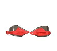 Protector Guardamanos para Loncin para Voge SR1 para ADV 125 para SR1ADV 2025 Protector De Mano Dedicado Guardamanos Motocicleta Protectores Manillar Parabrisas(Red Brown Big)