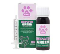 Protector Hepatico del Perro con Hepatogreen Solucion Oral 50ml Drasanvi | Solucion Oral con Jeringa Dosificadora para Facilitar la Toma Diaria en Perros de Cualquier Tamano y Raza, Dr Green