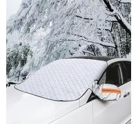 Protector Hielo Parabrisas para Nissan Qashqai+2 I (NJ10) 2010-2014, Cubierta de Parabrisas Coche con 5 MagnéTico, Funda Plegable, Protege de Nieve, Lluvia, Sol,1